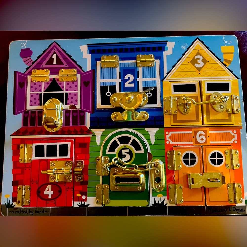 Melissa and Doug Latch Board